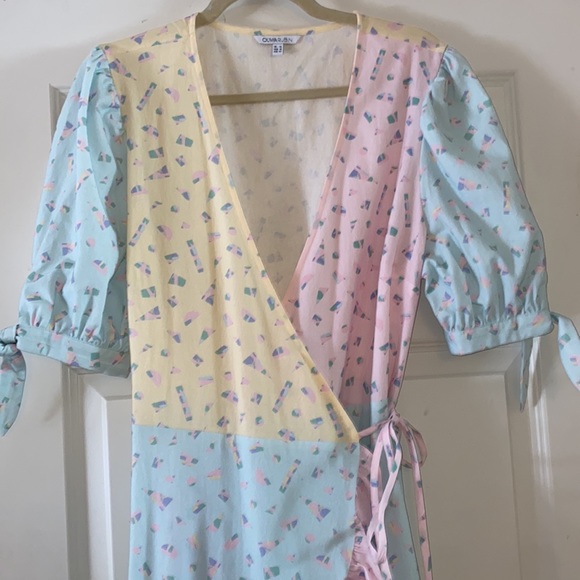 Olivia Rubin Patchwork Dress - Picture 4 of 15